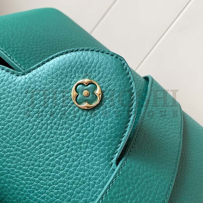 L0vis Vvtt0n LV Women Capucines BB Handbag Emeraude Green Taurillon Leather Master Quality