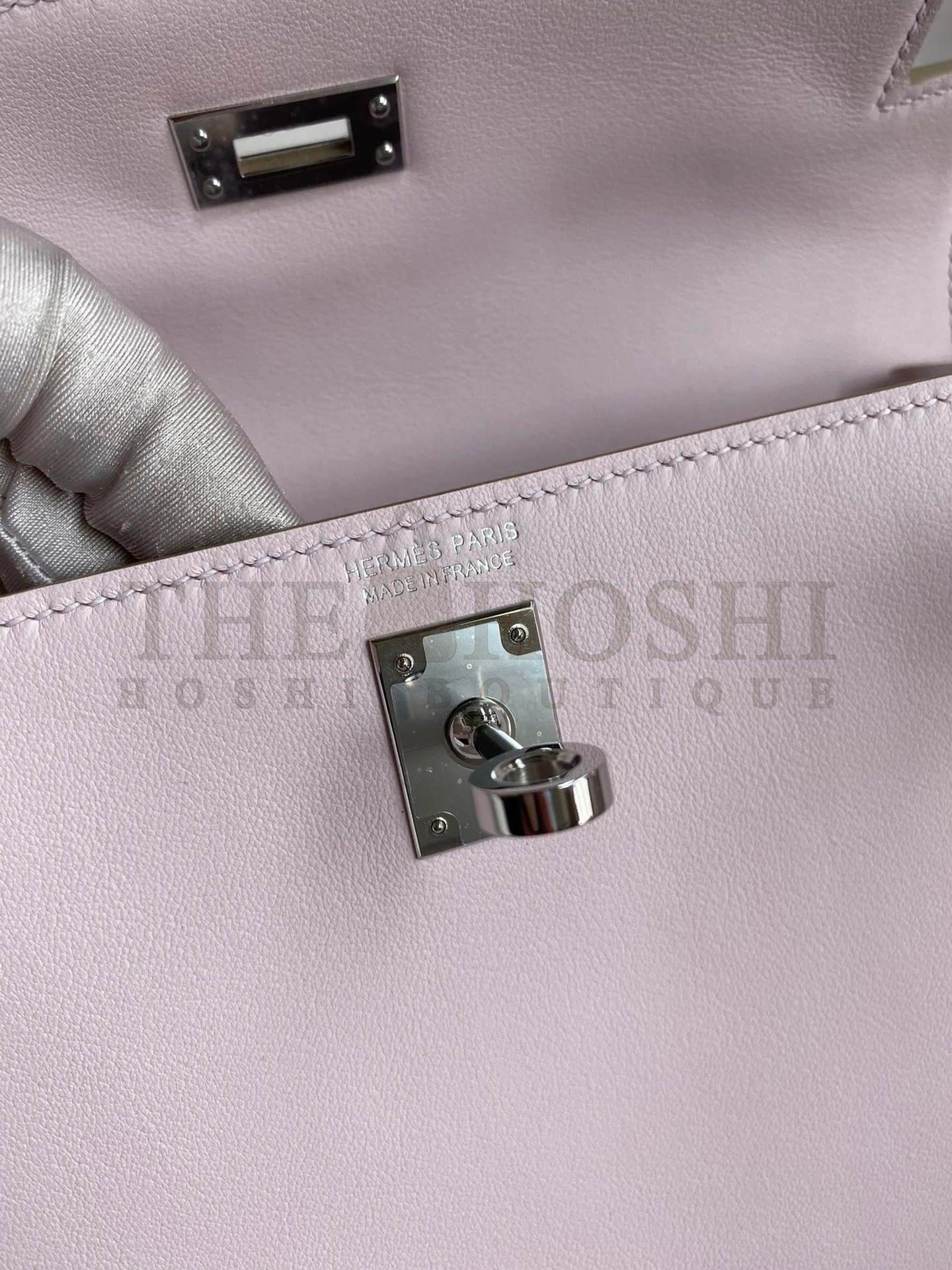 H**me5 Kelly Danse II Bag In Mauve Pale Evercolor Calfskin Master Quality