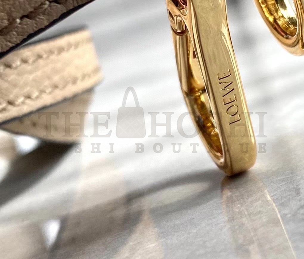 L0ew* Puzzle Mini Bag In Sandy Grained Calfskin Master Quality