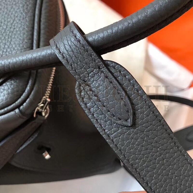 H**me5 Vert Gris Lindy 30cm Clemence Handmade Bag Master Quality