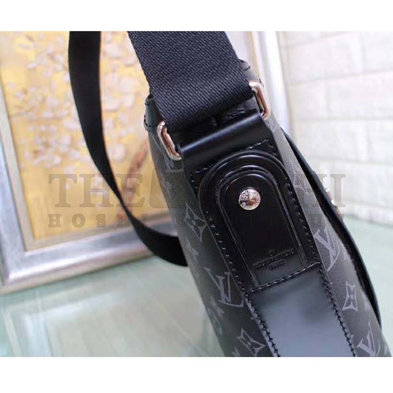 L0vis Vvtt0n LV Men Odyssey Messenger PM Monogram Eclipse Coated Canvas Master Quality