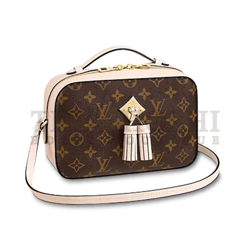 L0vis Vvtt0n LV Women Saintonge Handbag in Monogram Canvas and Smooth Leather Master Quality
