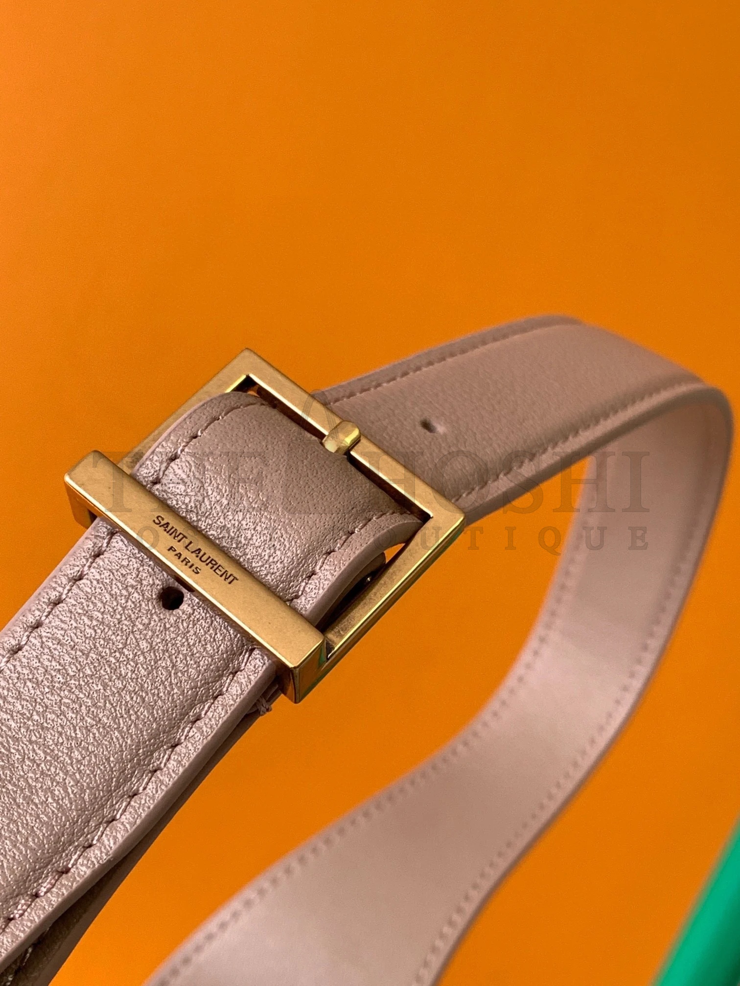 Sa1nt Lau*nt Le 5 A 7 Soft Small Shoulder Bag in Beige Leather Master Quality