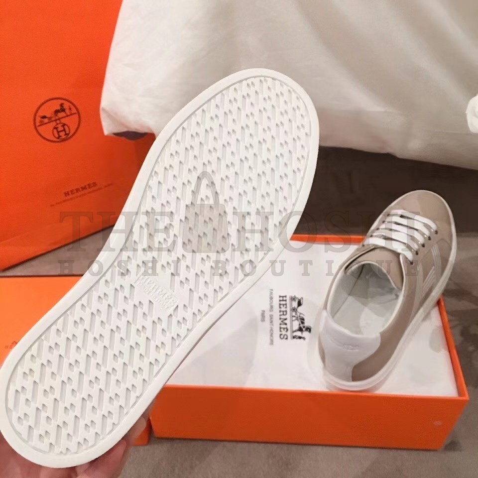 H**me5 Avantage Sneakers In Beige/White Calfskin Master Quality