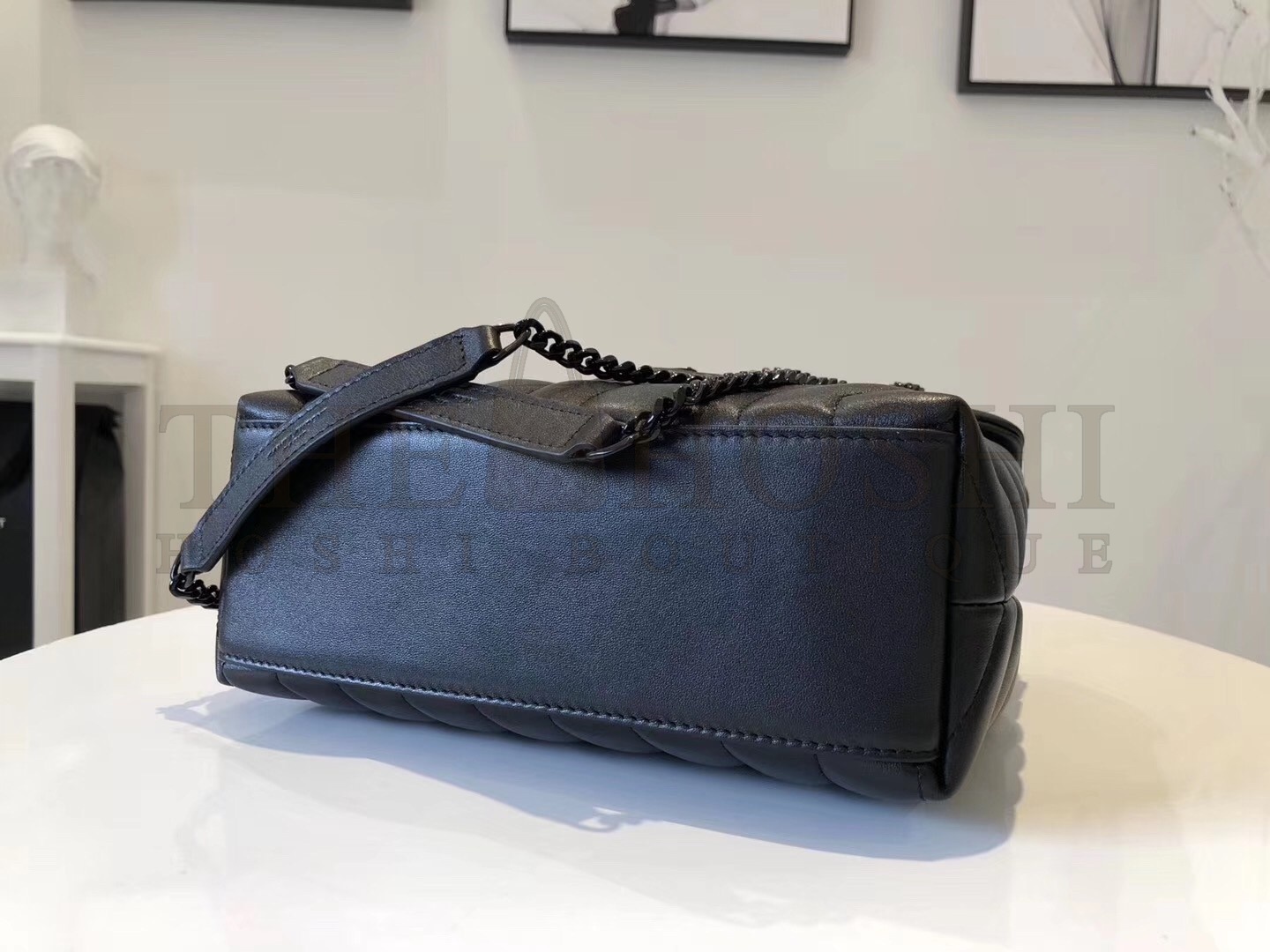 Sa1nt Lau*nt So Black Loulou Small Shoulder Bag Master Quality