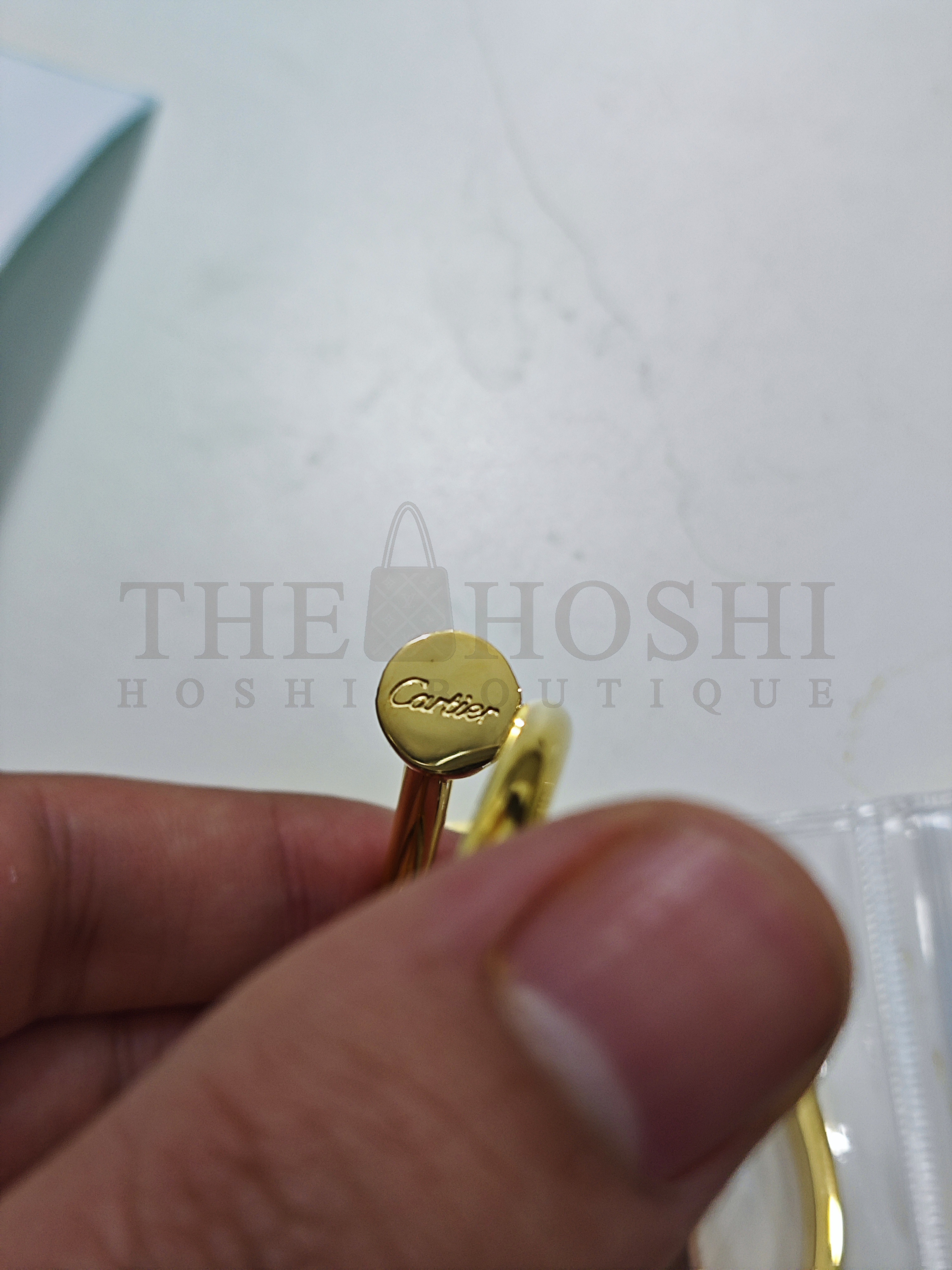 Ca*t1er JUSTE UN CLOU Bracelet, White Gold & Rose Gold & Yellow Gold Master Quality