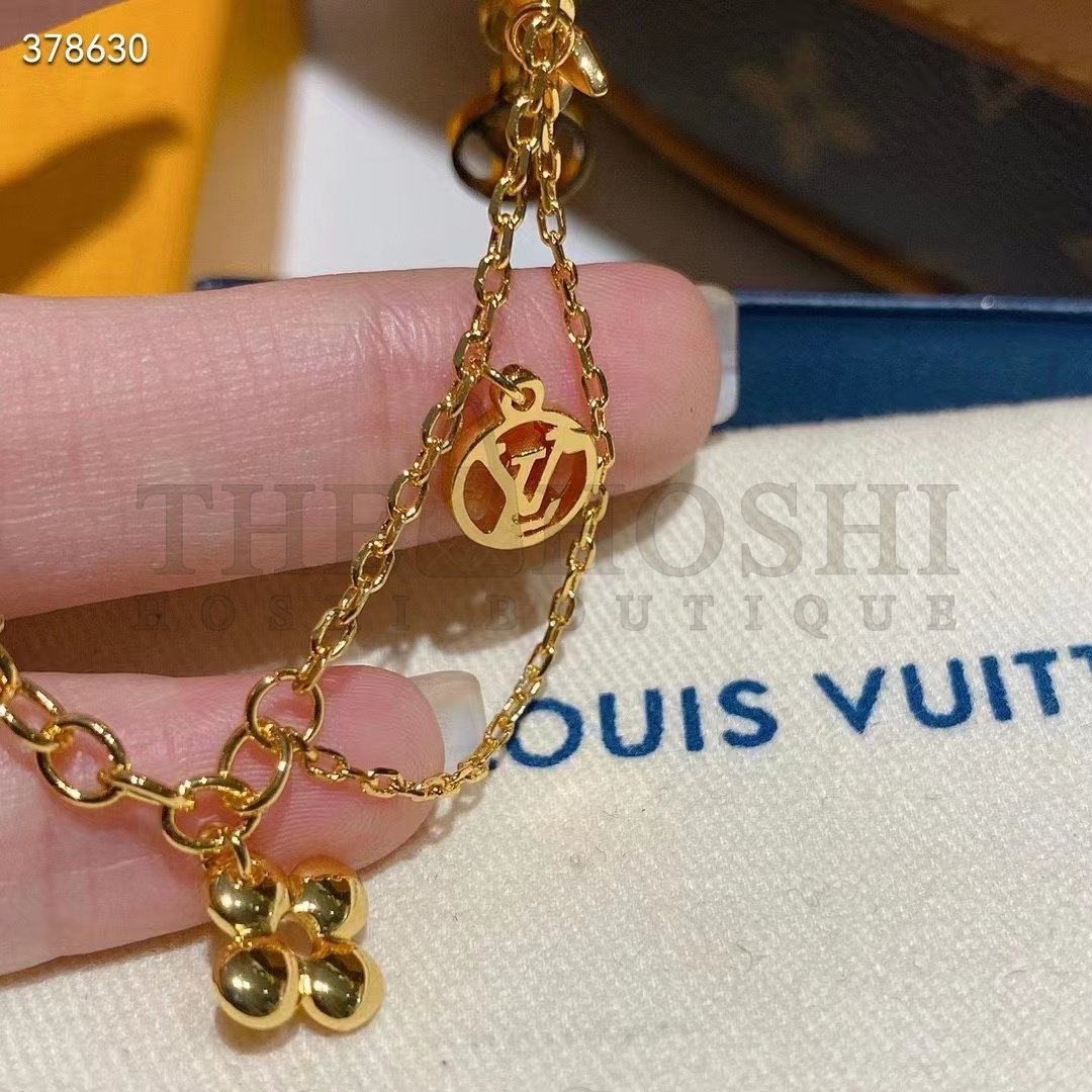 L0vis Vvtt0n Women LV Blooming S*pple Bracelet Brass Monogram Flowers LV Circle Master Quality