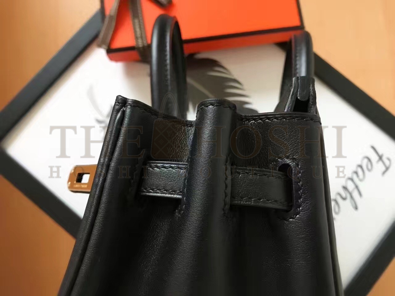 H**me5 Black Birkin 25cm Swift Handmade Bag Master Quality