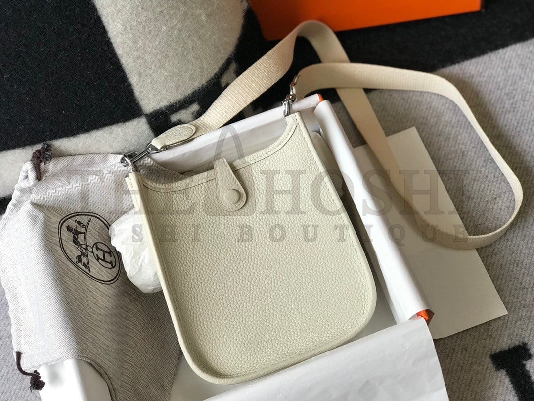 H**me5 Evelyne III Mini Bag In Beton Clemence Leather Master Quality