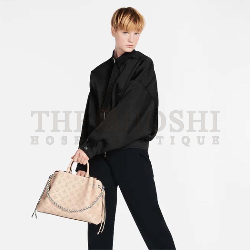 L0vis Vvtt0n LV Women Bella Tote Crème Beige Mahina Perforated Calfskin Master Quality