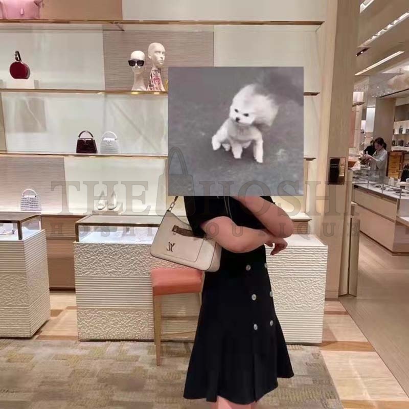 L0vis Vvtt0n LV Women Marelle Handbag Quartz White Epi Grained Cowhide Canvas Master Quality