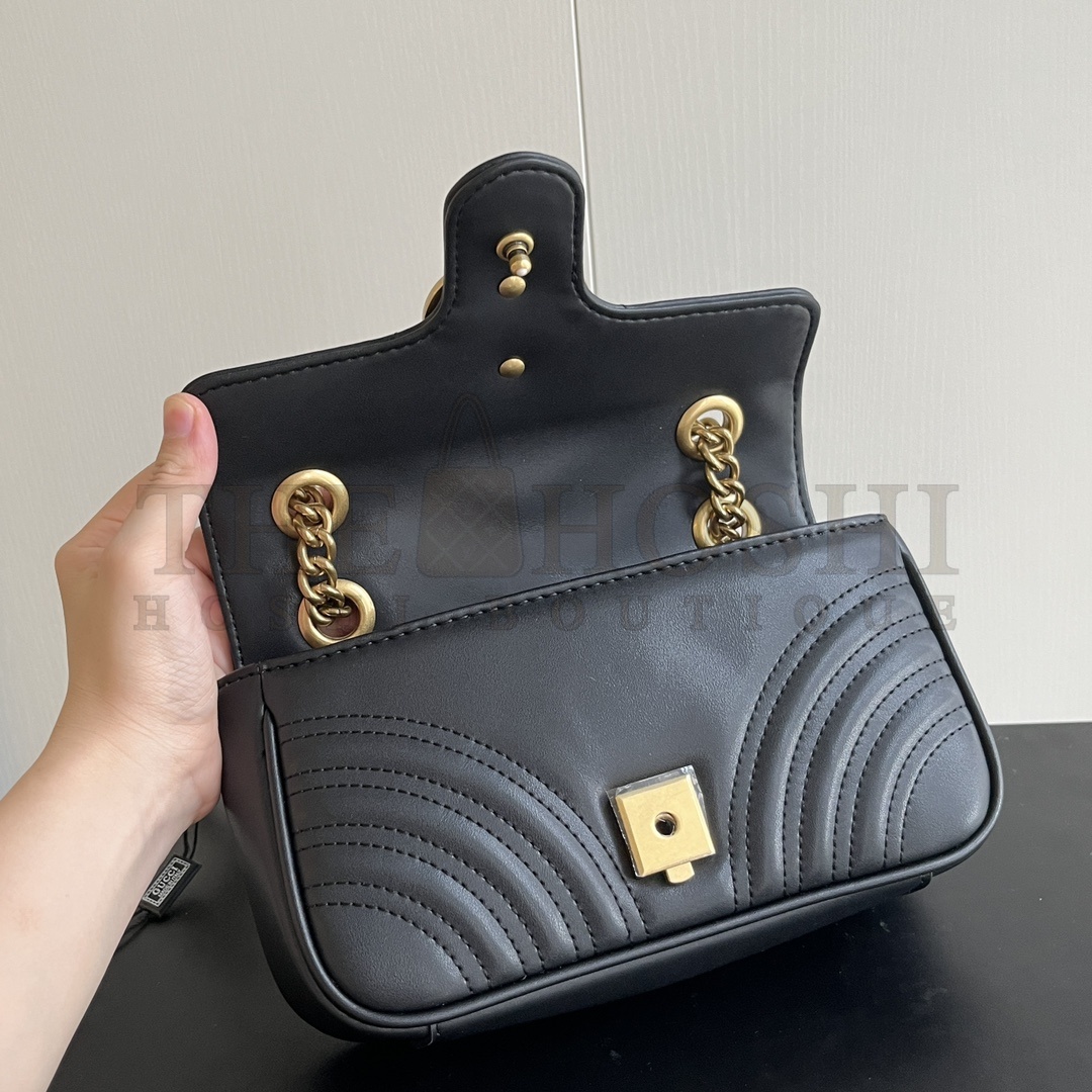 Gvc*1 GG Marmont Small Shoulder Bag 22x6x13cm 446744 Master Quality