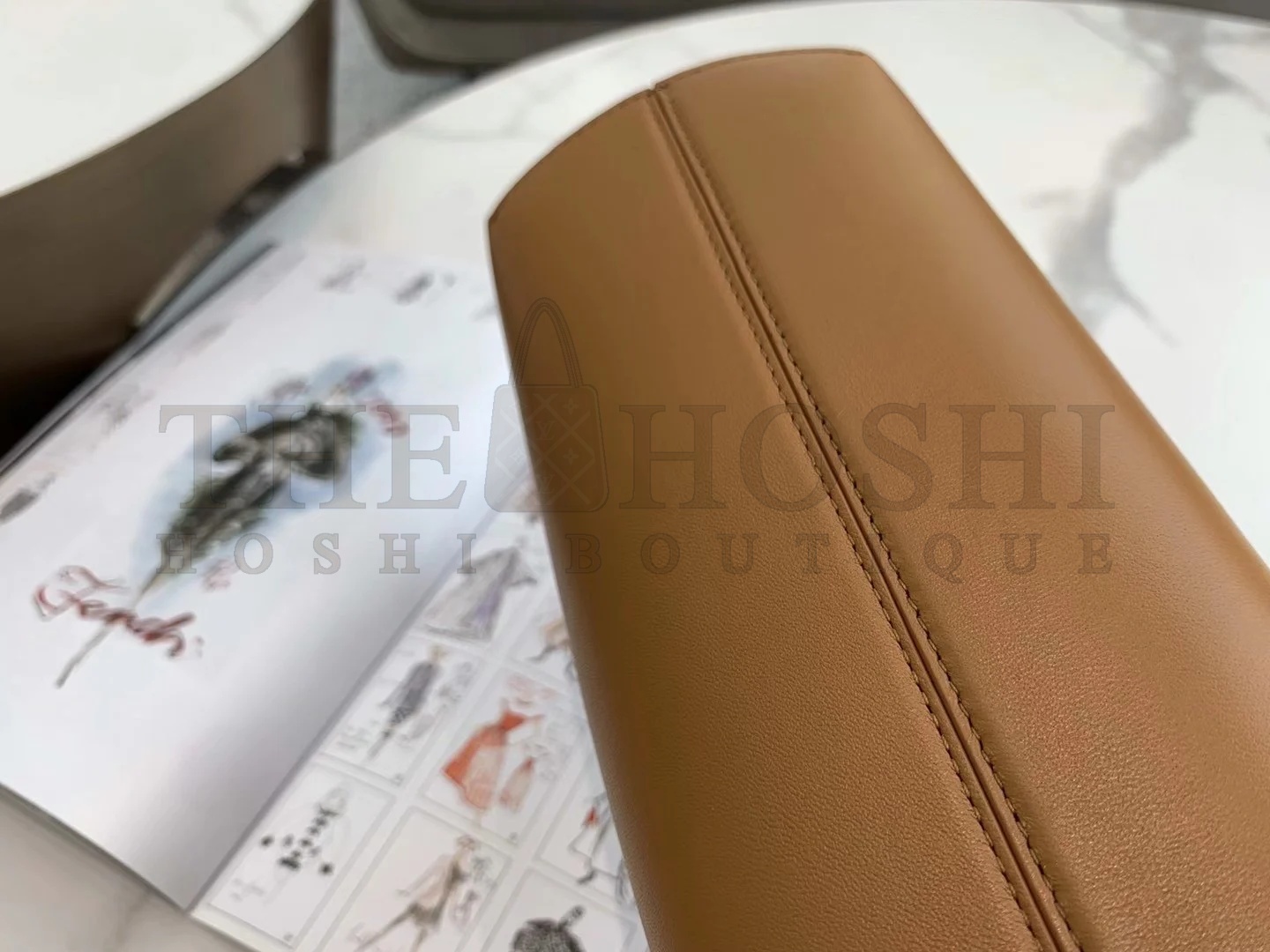 F**di First Small Bag In Brown Nappa Leather Master Quality