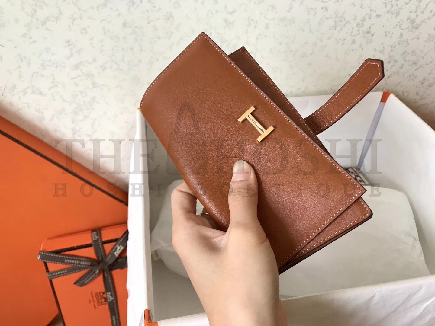 H**me5 Gold Swift Bearn Gusset Wallet Master Quality