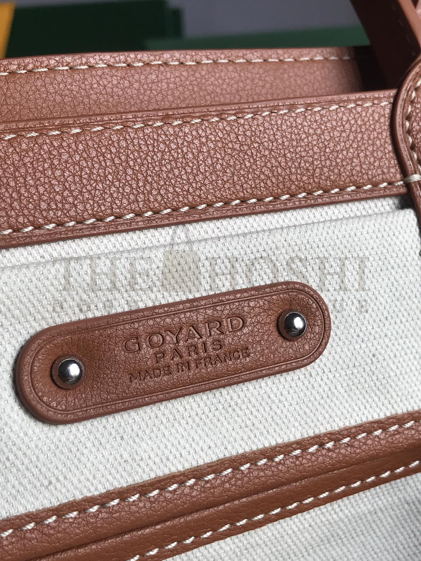 G09ard Saigon Tote Bag Brown Canvas 34x18x24cm Master Quality