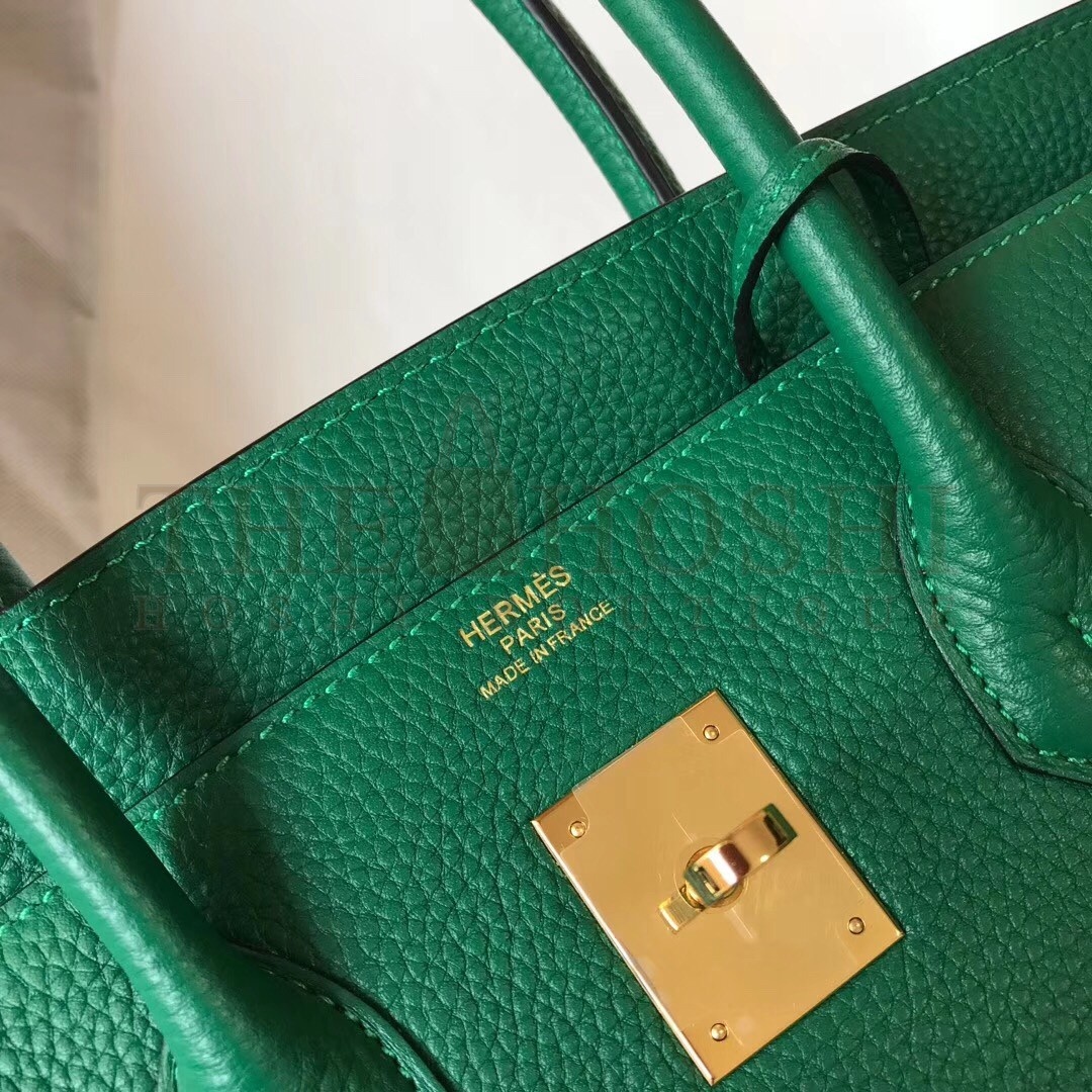 H**me5 Malachite Clemence Birkin 30cm Bag Master Quality