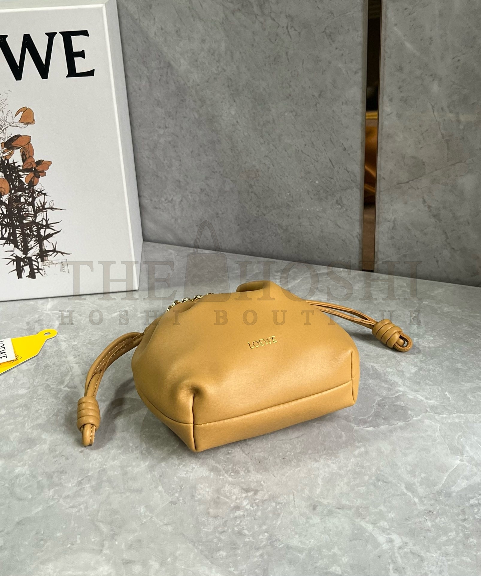 L0ew* Mini Flamenco Purse Bag in Sahara Nappa Lambskin Master Quality