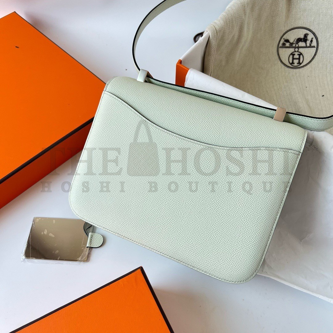 H**me5 Constance 1-24 Mirror Bag In Vert Fizz Epsom Calfskin Master Quality