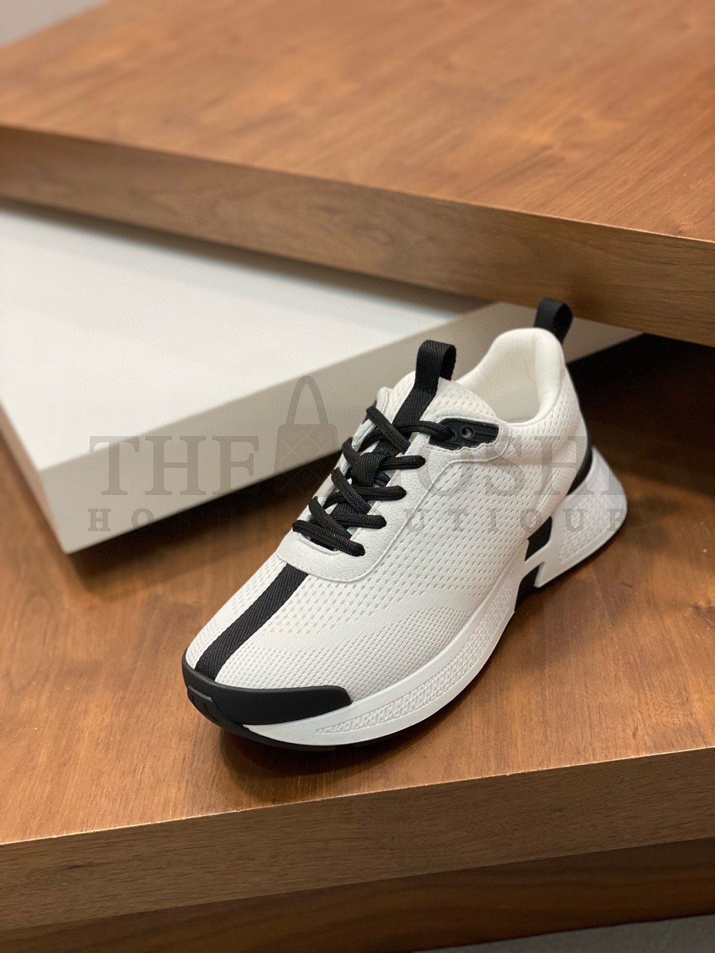 H**me5 Heros Sneakers in White Technical Knit Master Quality