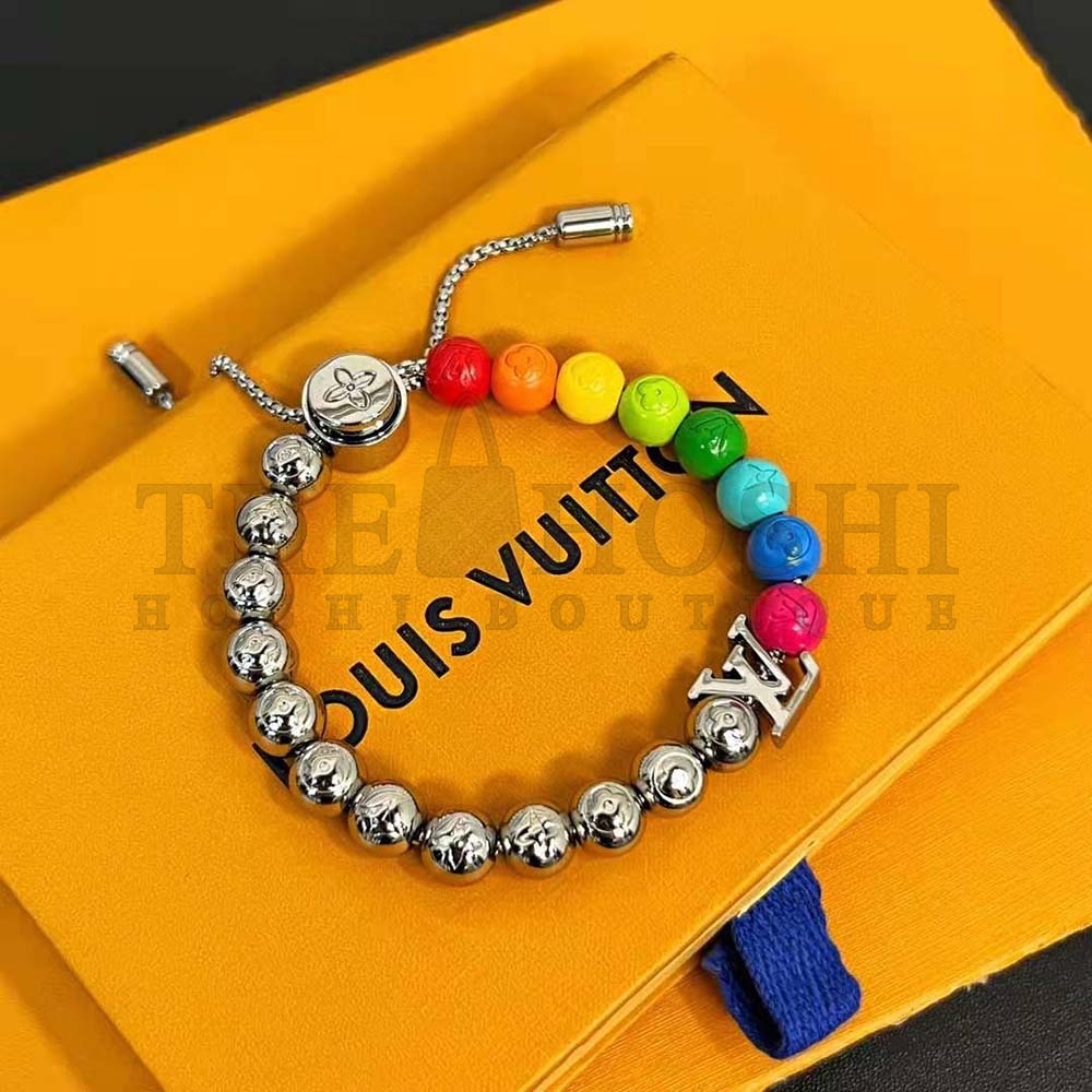 L0vis Vvtt0n Unisex LV Beads Bracelet Master Quality