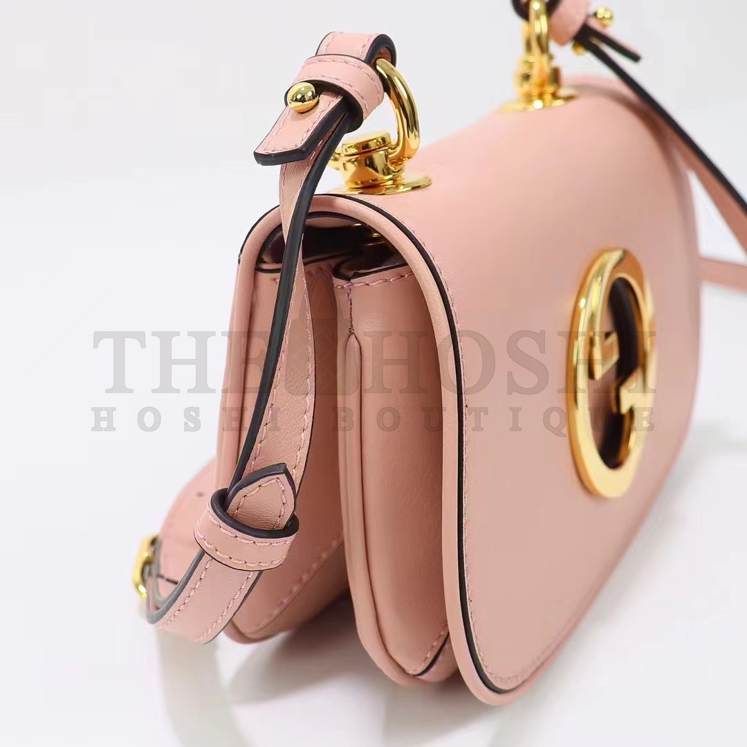 Gvc*1 Women GG Blondie Mini Bag Light Pink Round Interlocking G Master Quality