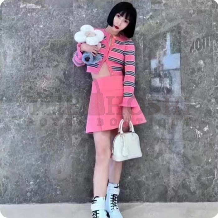 L0vis Vvtt0n LV Women Alma BB Handbag Quartz White Epi Grained Cowhide Leather Master Quality