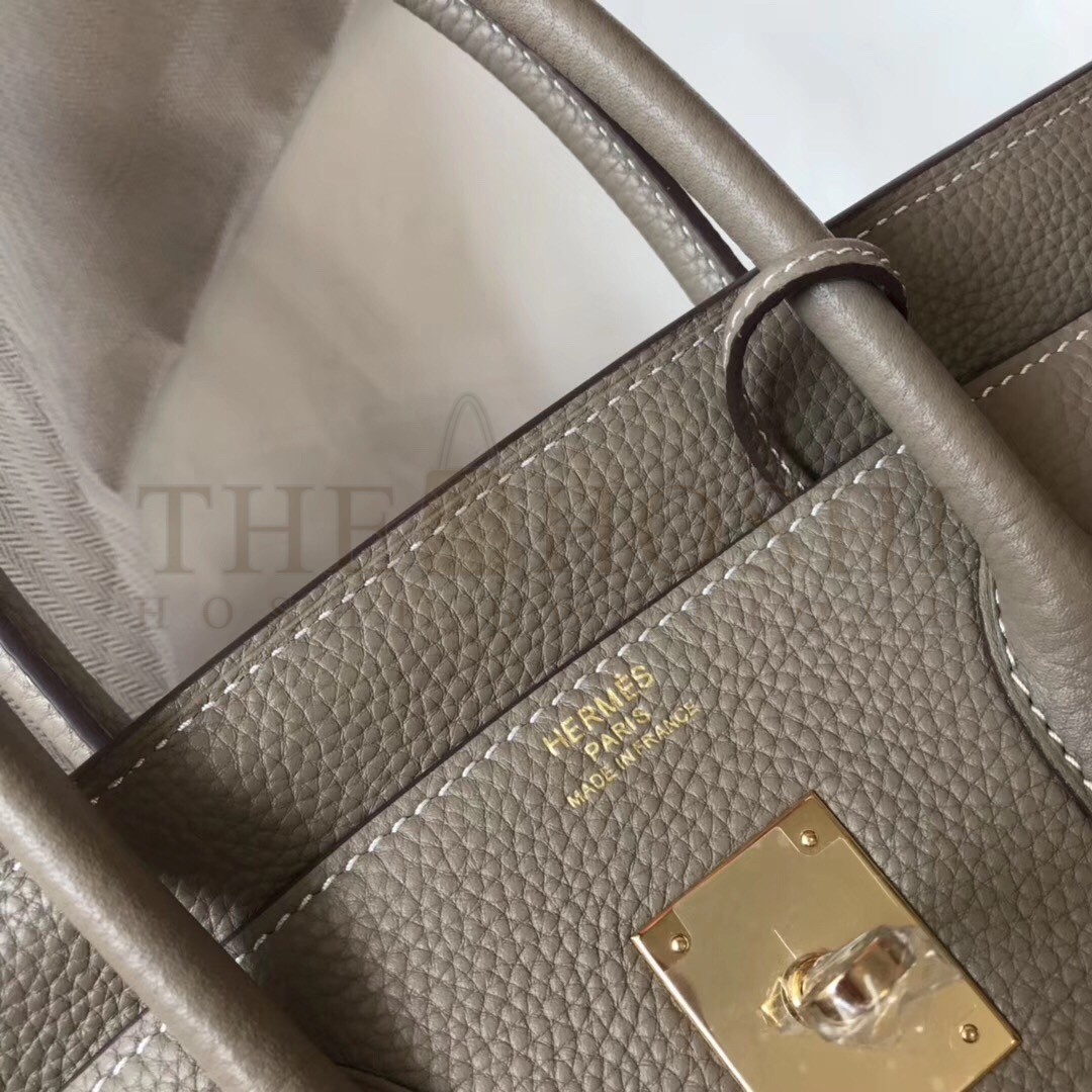 H**me5 Grey Clemence Birkin 30cm Bag Master Quality