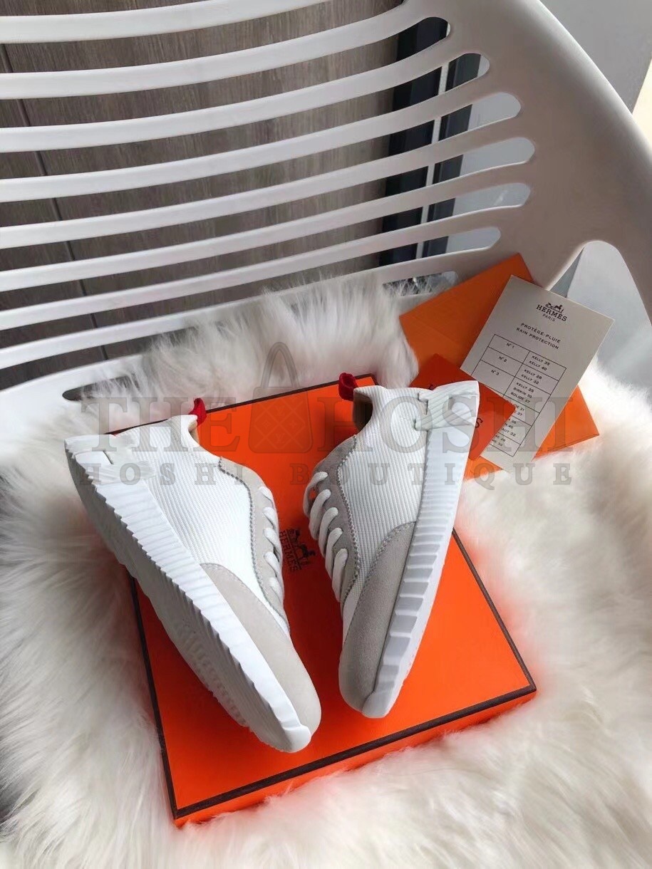 H**me5 Bouncing Sneakers In White Canvas Master Quality