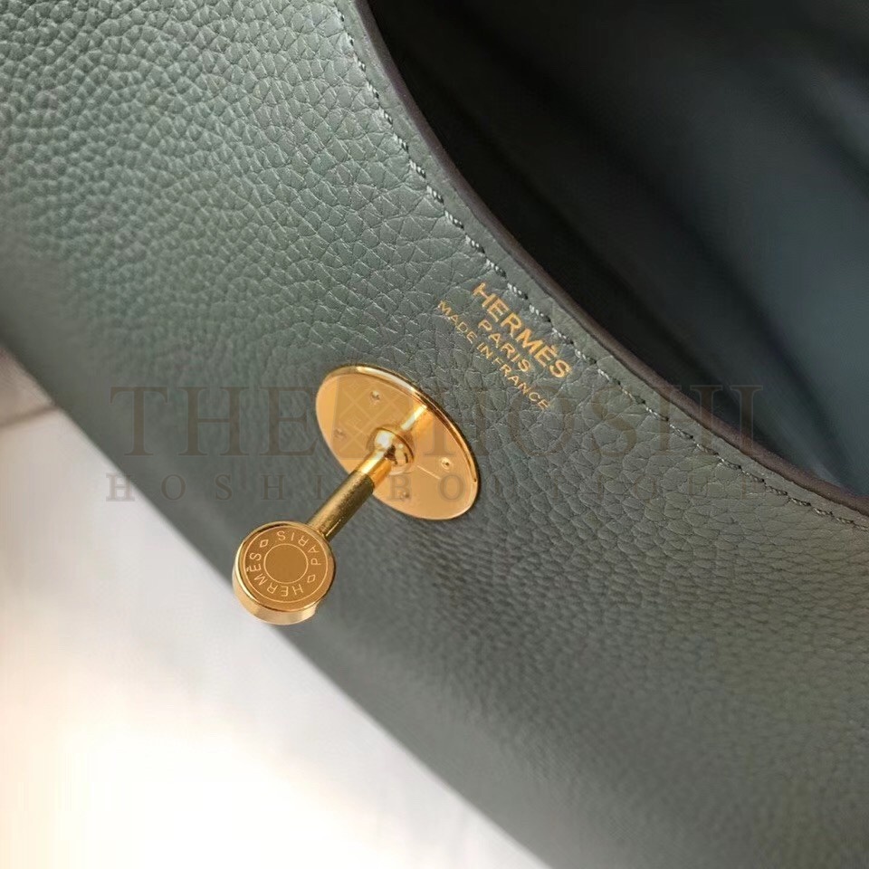 H**me5 Lindy 26cm Bag In Vert Amande Clemence With GHW Master Quality
