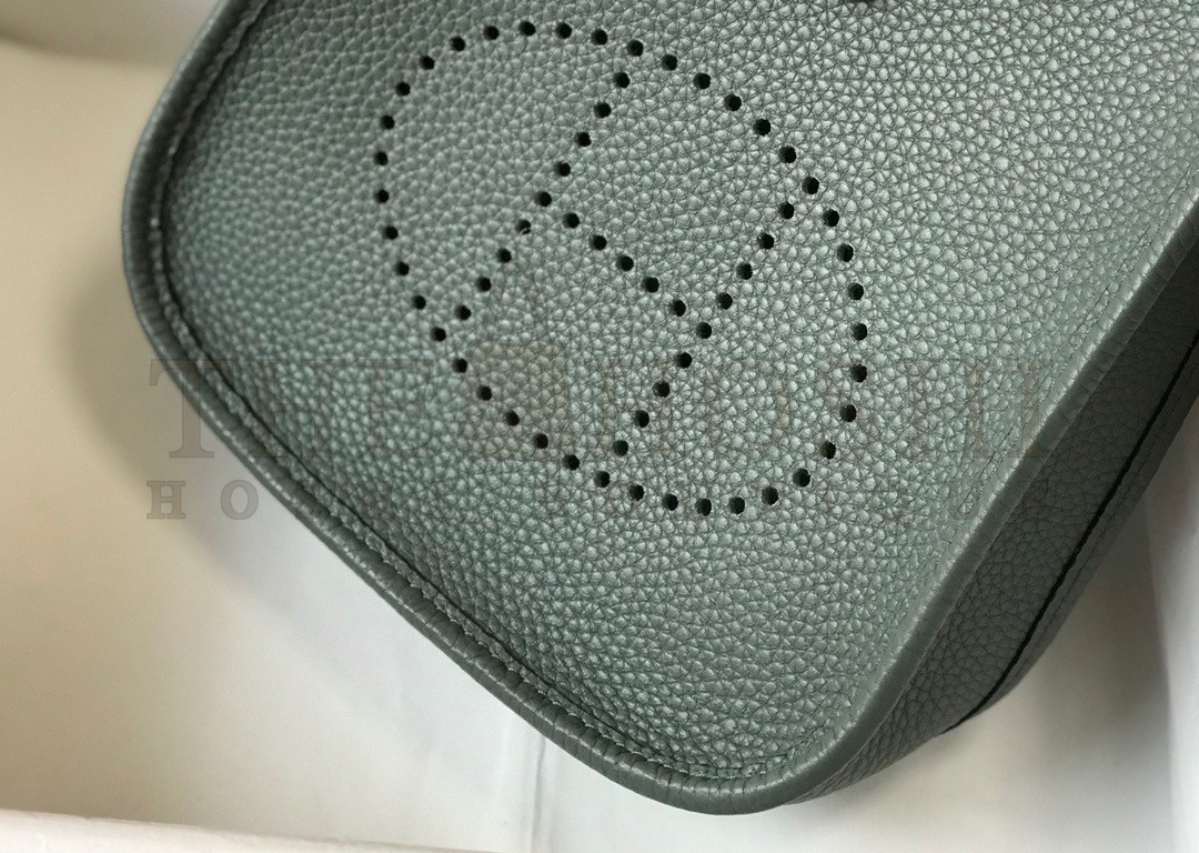 H**me5 Evelyne III Mini Bag In Vert Amande Clemence Leather Master Quality