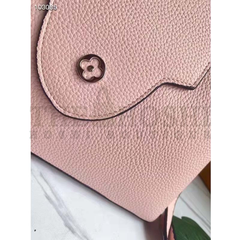 L0vis Vvtt0n LV Women Capucines MM Handbag Magnolia Pink Taurillon Leather Master Quality