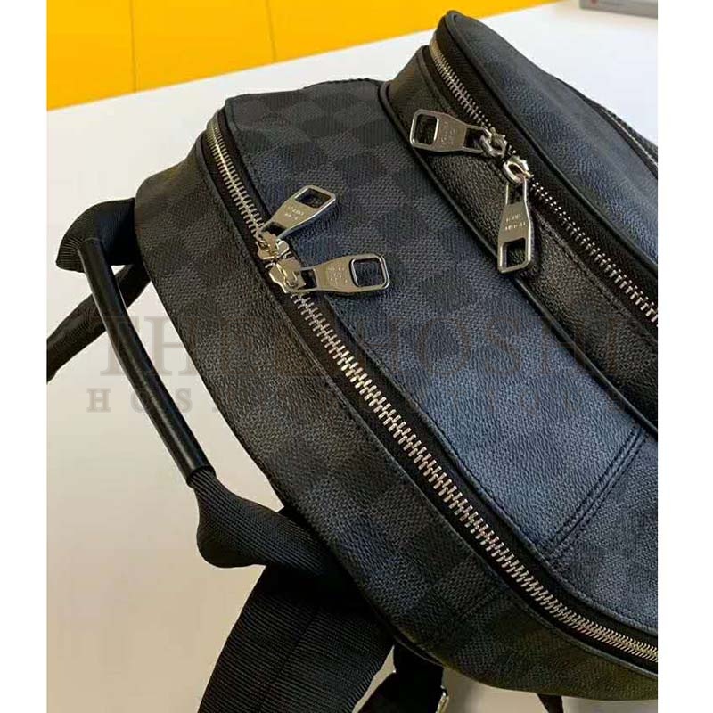 L0vis Vvtt0n LV Men Michael Backpack Damier Graphite Canvas-Grey Master Quality