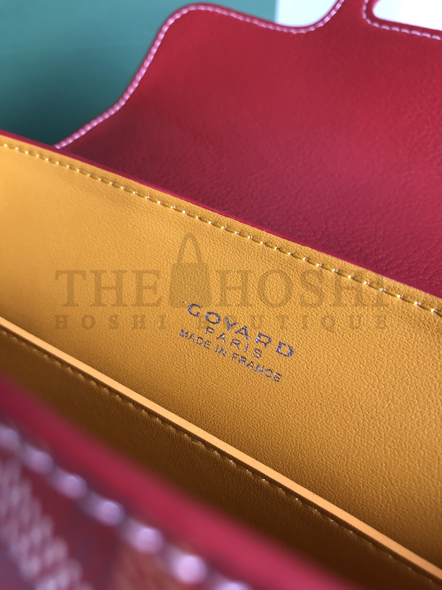 G09ard Mini Saigon Bag Red Leather Wooden Handle 20x14.5x9cm Master Quality