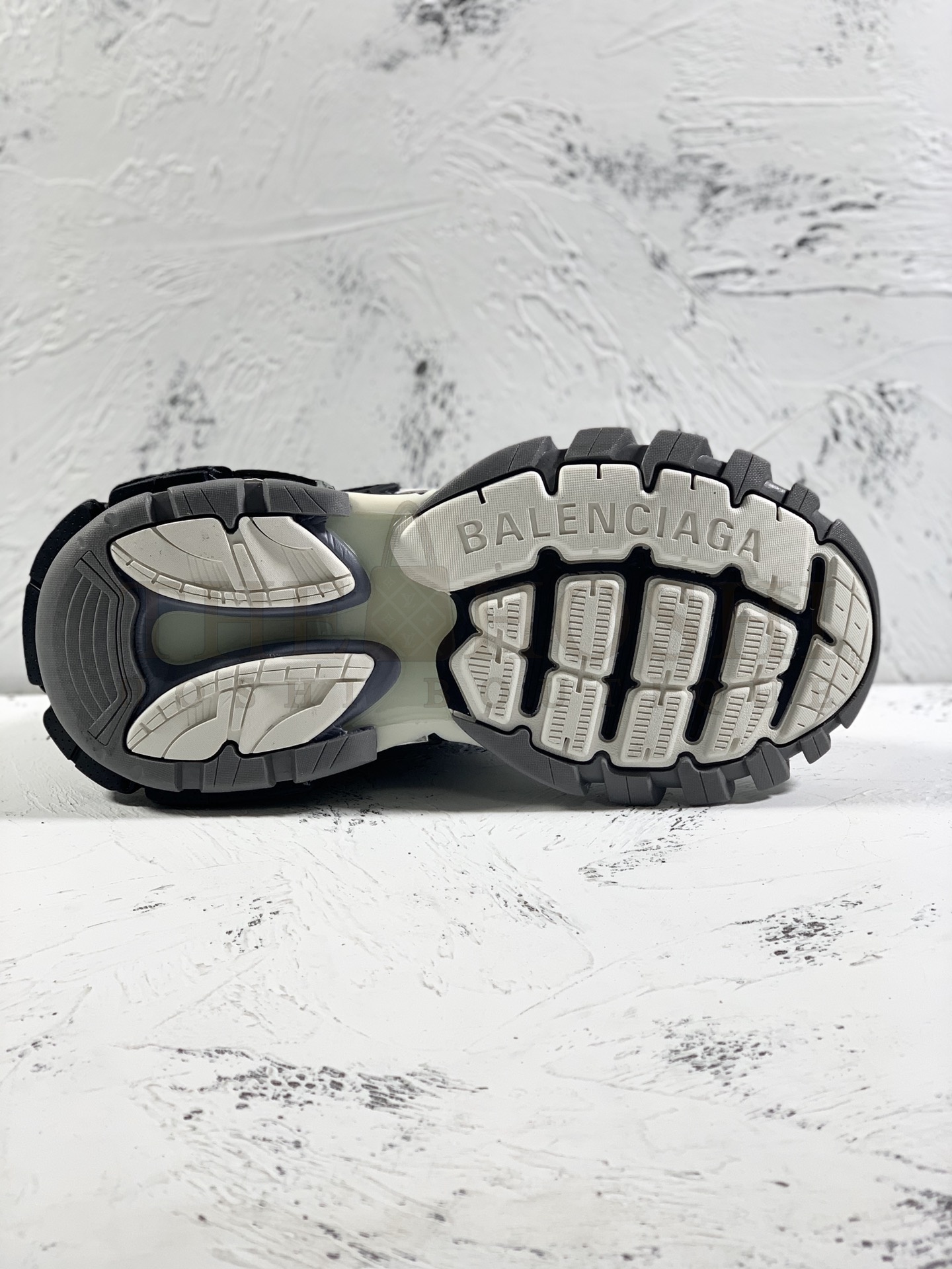 Ba1en*iaga Track 2 Sneakers – Black White Patchwork, Size 35–46 Master Quality