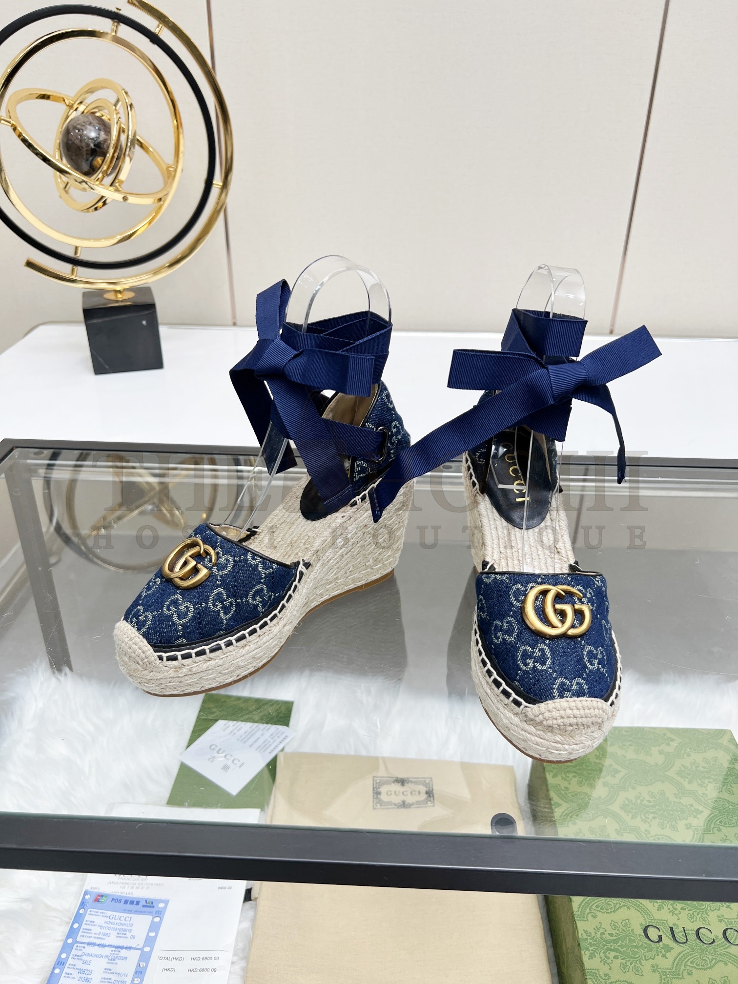 Gvc*1 GG Wedge Espadrille Sandals 35-42 P230233 Master Quality