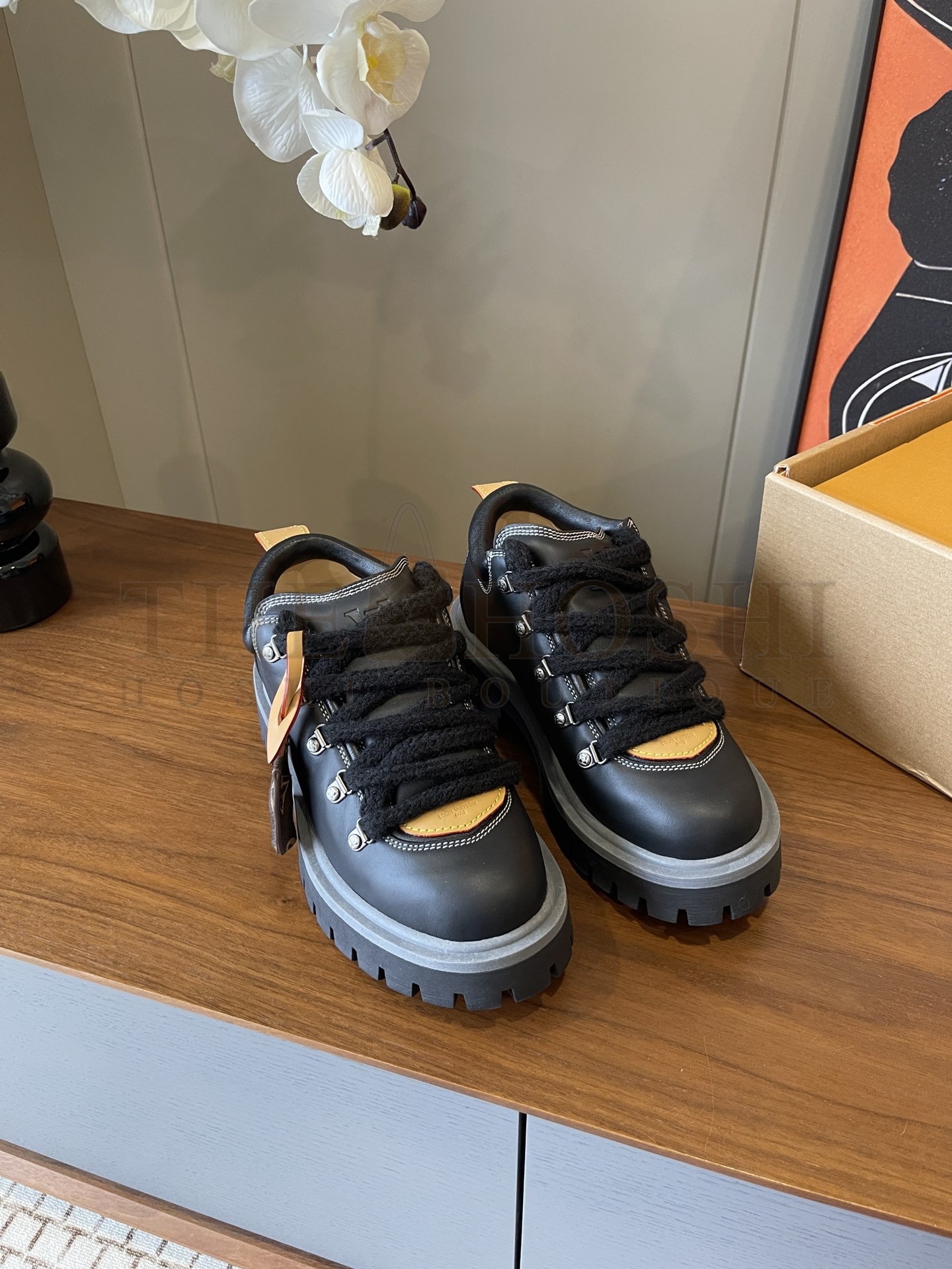 L0vis Vvtt0n LV 25 Remix Hiking Boots Calfskin Leather Rubber Sole 35-45 Master Quality