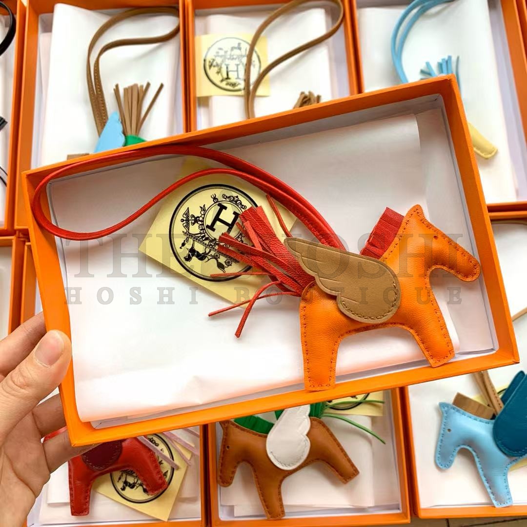 H**me5 H Rodeo PM Pegasus Bag Charm Lambskin Master Quality