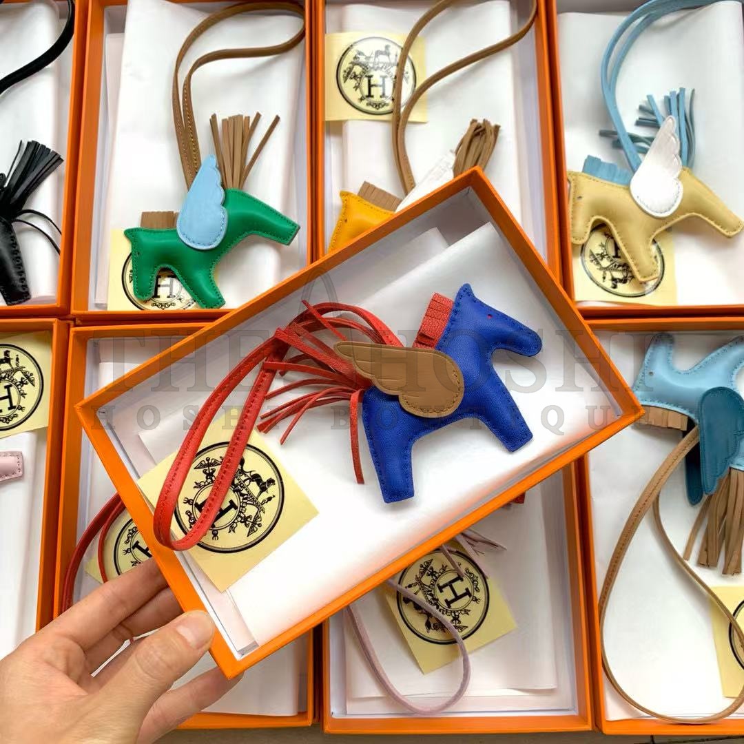 H**me5 H Rodeo PM Pegasus Bag Charm Lambskin Master Quality