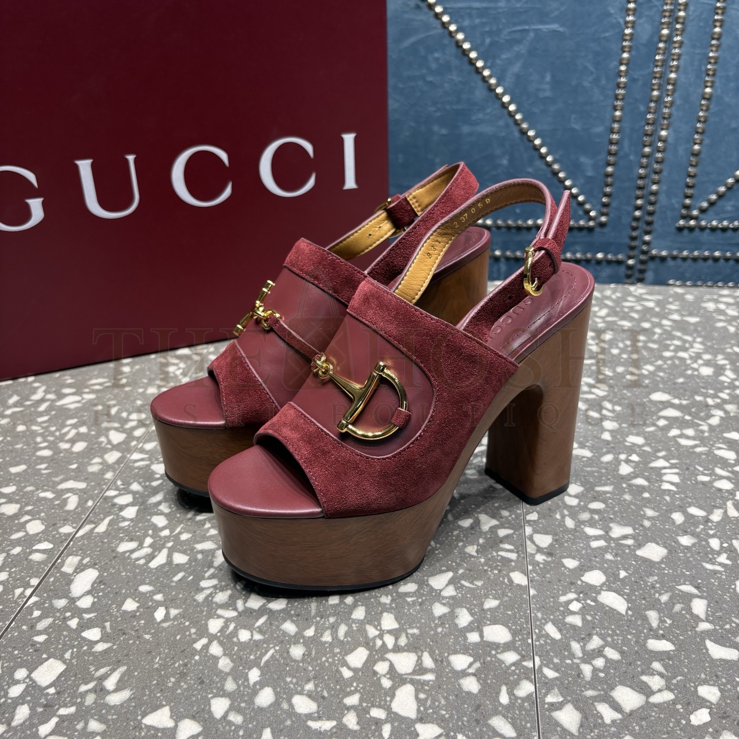 Gvc*1 GG Spring Summer 25 Platform Slide Sandals 35-41 Master Quality