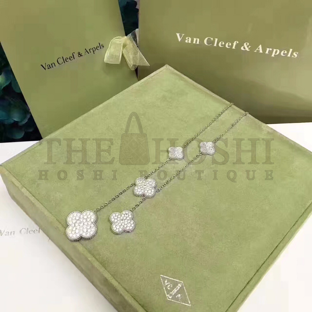V*n Cl**f & Arpels VCA Alhambra Six-Flower Necklace Master Quality