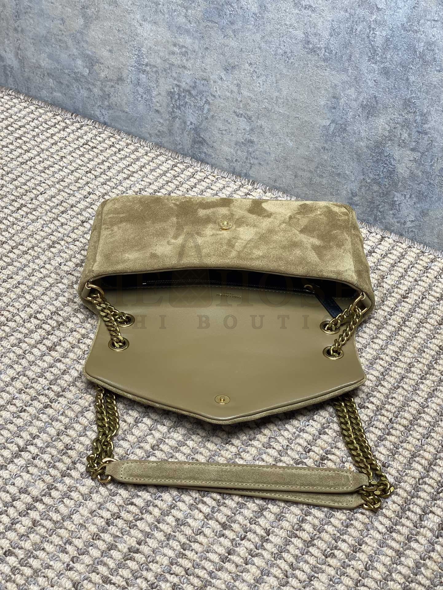 Sa1nt Lau*nt Y51 Calypso Lambskin Shoulder Bag 26x14x7cm 734153 Master Quality