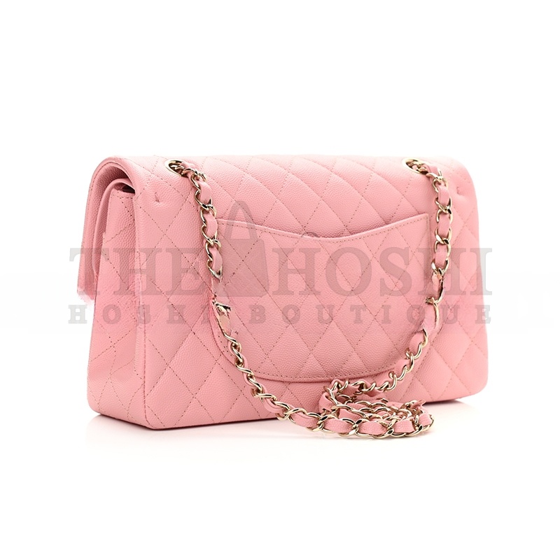 Ch**el CAVIAR QUILTED MEDIUM DOUBLE FLAP 1153705 (25*15*6cm) Master Quality