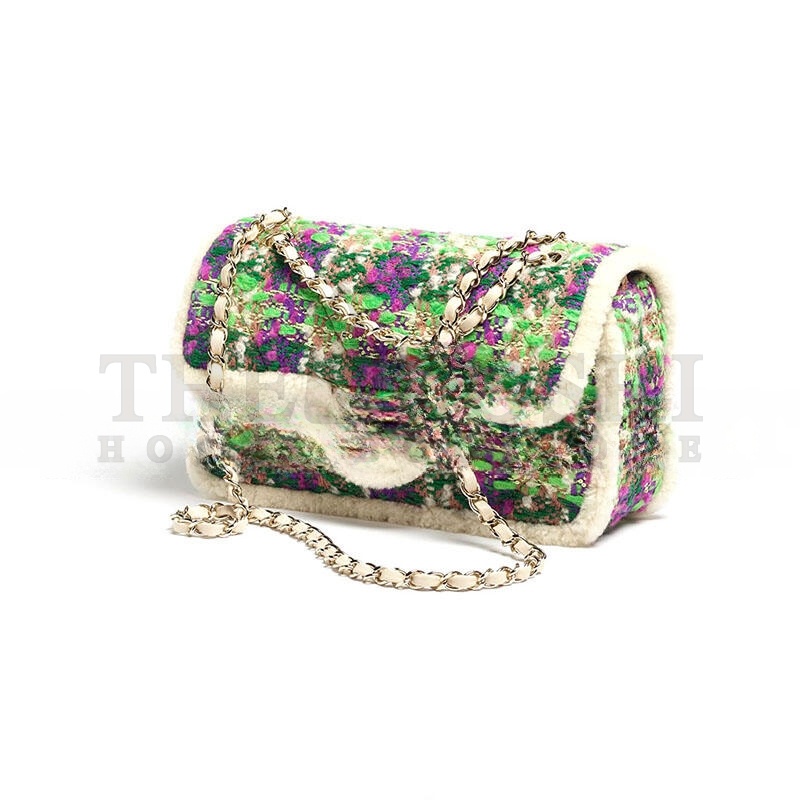 Ch**el LARGE FLAP BAG AS5686 (26.5*16.5*9cm) Master Quality