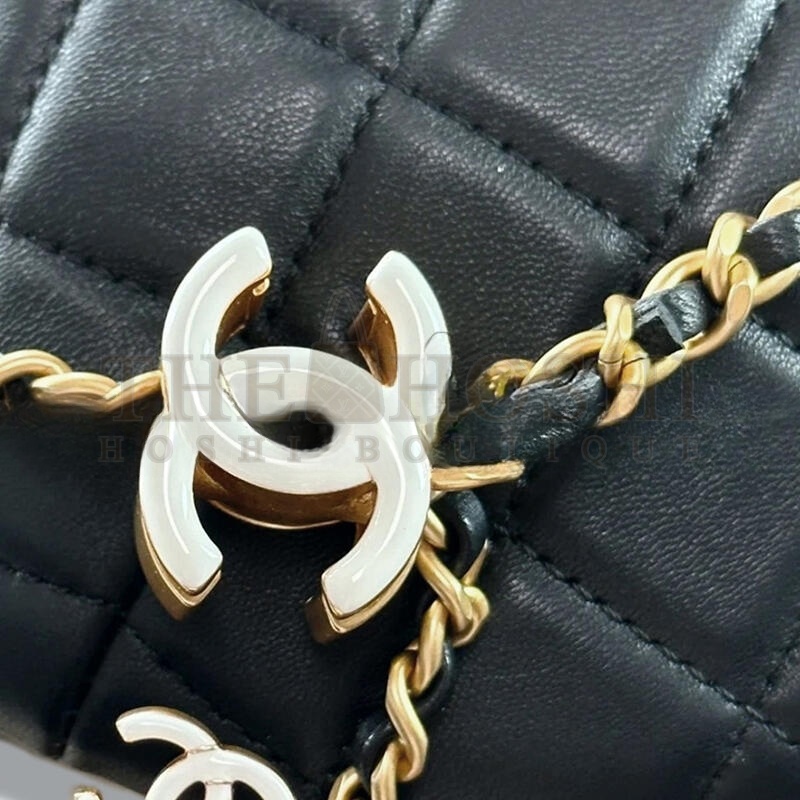 Ch**el QUILTED LEATHER CROSSBODY AP4113 (28*12*6cm) Master Quality