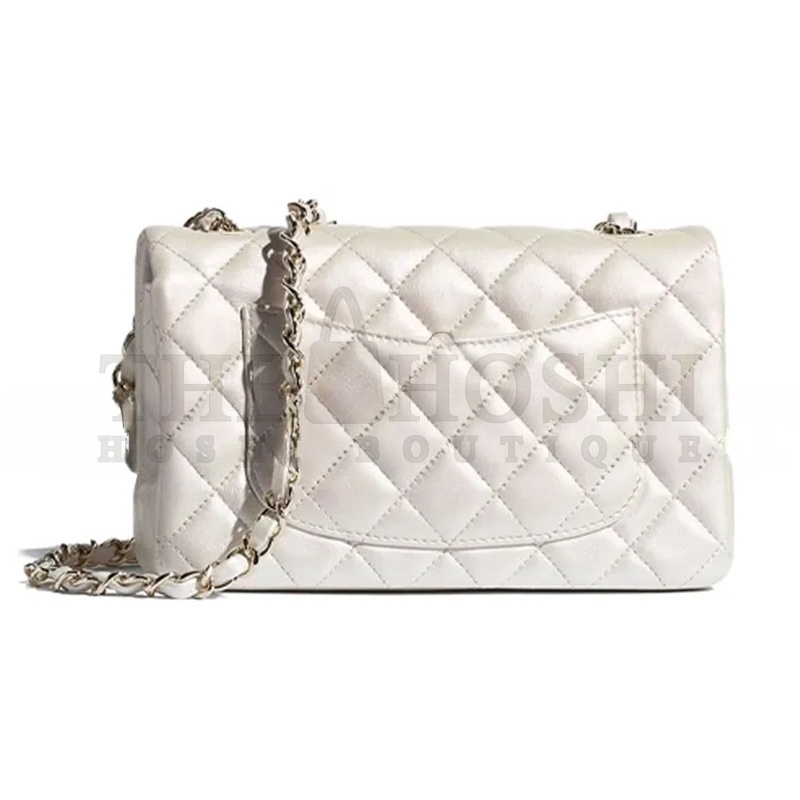 Ch**el CALFSKIN CHAIN FLAP BAG A69900 B05462 10601 (20*12*6cm) Master Quality