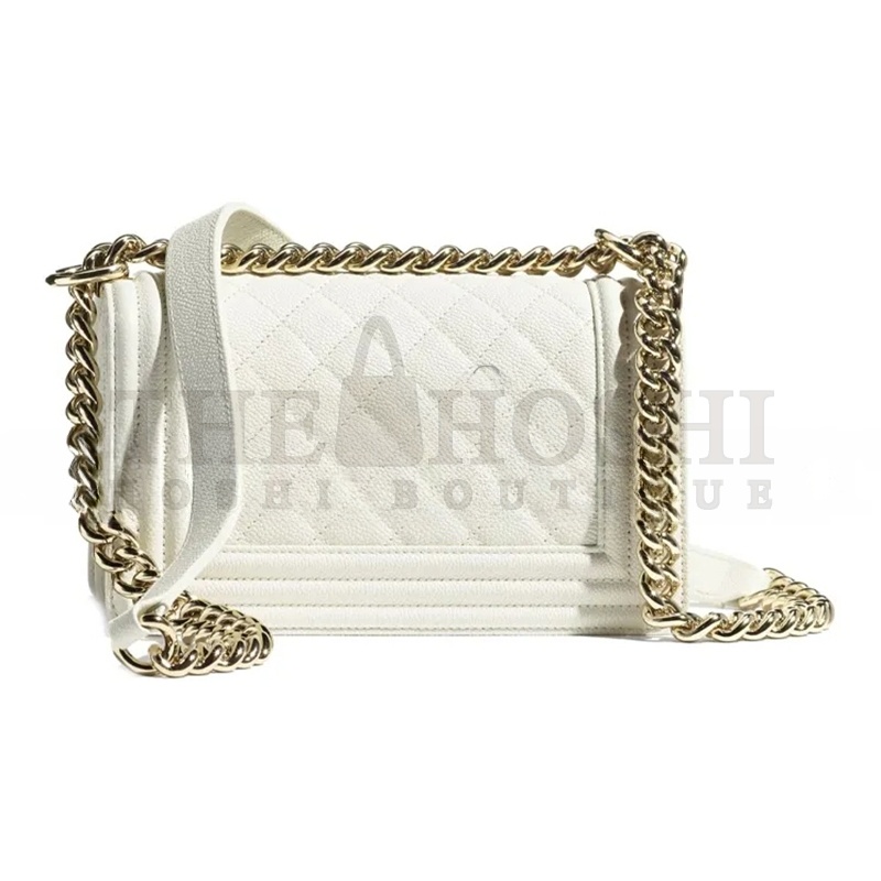 Ch**el SMALL QUILTED BOY BAG A67085 B05839 10601 (20.5*12*8.5cm) Master Quality