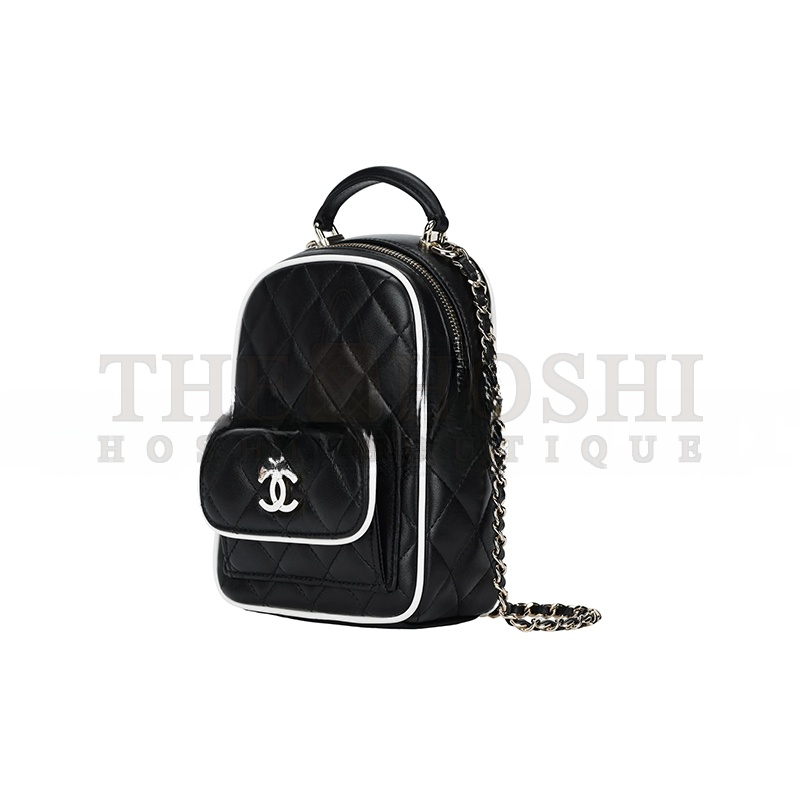 Ch**el 25P MINI LAMBSKIN BACKPACK AP4514 (18*13*9cm) Master Quality