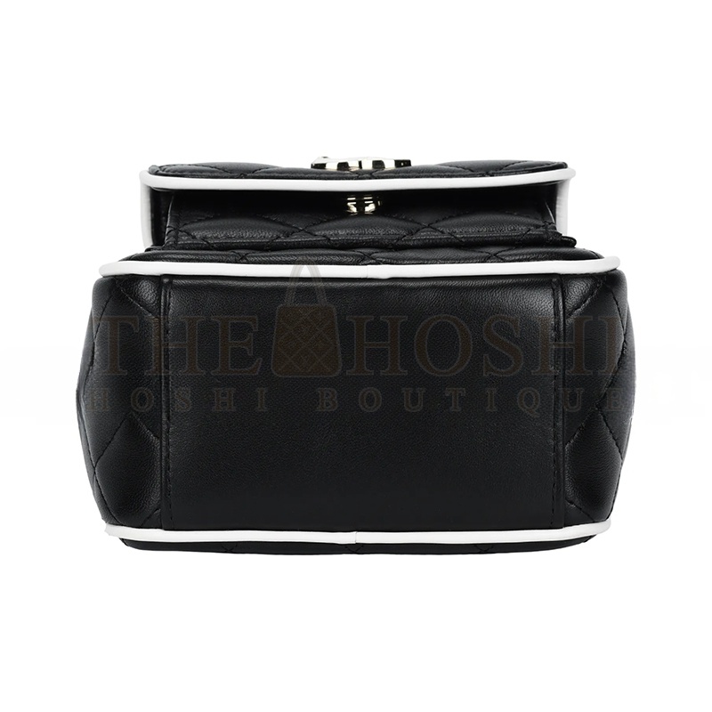 Ch**el 25P MINI LAMBSKIN BACKPACK AP4514 (18*13*9cm) Master Quality