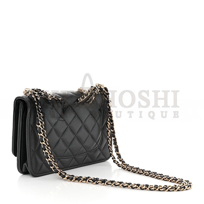 Ch**el WALLET ON CHAIN WITH CHARMS AP4537 (19*12*3.5cm) Master Quality