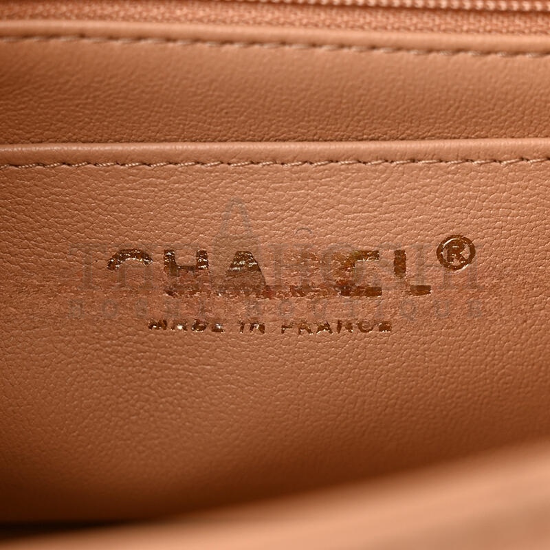 Ch**el MINI TOP HANDLE FLAP 1650113 (19*13*6cm) Master Quality